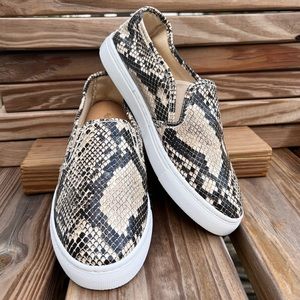 Alter’d State Sz 8 Snake Embossed Slip-On Sneakers! EUC!
